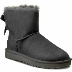 Shoes UGG - W Mini Bailey Bow II 1016501 W/Grey Grey