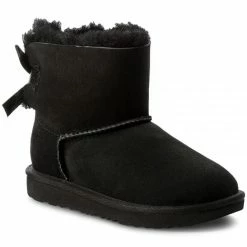 Unisex Shoes UGG - K Mini Bailey Bow II 1017397K K/Blk Black