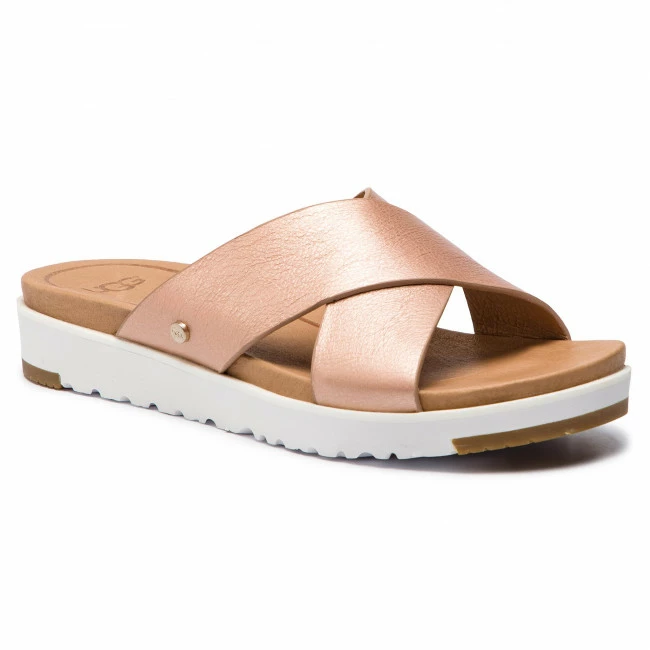 Casual Mules Slides UGG - W Kari Metallic 1092669 W/Rgl Beige 1 Casual Mules Slides UGG - W Kari Metallic 1092669 W/Rgl Beige