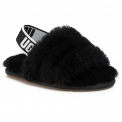 Slippers UGG - T Fluff Yeah Slide 1098579T Blk Black