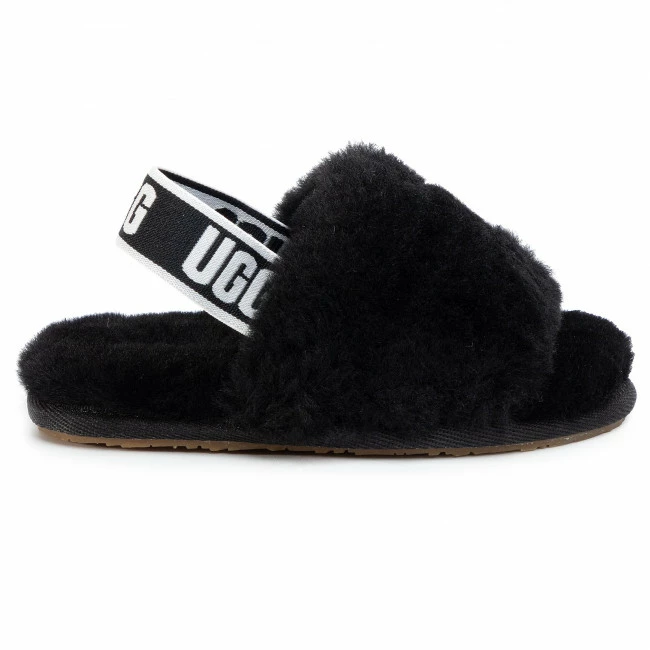 Slippers UGG - T Fluff Yeah Slide 1098579T Blk Black 2 Slippers UGG - T Fluff Yeah Slide 1098579T Blk Black - Image 2