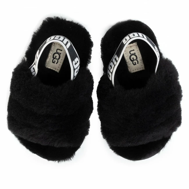 Slippers UGG - T Fluff Yeah Slide 1098579T Blk Black 5 Slippers UGG - T Fluff Yeah Slide 1098579T Blk Black - Image 5