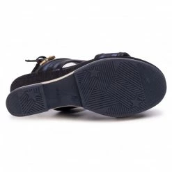 Wedges Sandals WRANGLER - Rhapsody Jeanies WL01553A Navy 016 Navy Blue -Cheap Wojas Store 0000207107908 3