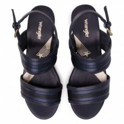Wedges Sandals WRANGLER - Rhapsody Jeanies WL01553A Navy 016 Navy Blue -Cheap Wojas Store 0000207107908 5