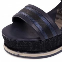 Wedges Sandals WRANGLER - Rhapsody Jeanies WL01553A Navy 016 Navy Blue -Cheap Wojas Store 0000207107908 6