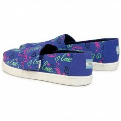 Velcro Shoes TOMS - Classic 10015180 Purple Electric Purple -Cheap Wojas Store 0000207246157 03 ki