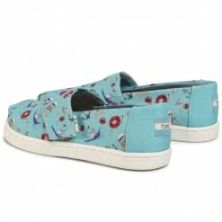 Velcro Shoes TOMS - Classic 10015191 Canal Blue Sea Blue -Cheap Wojas Store 0000207246591 03 pl