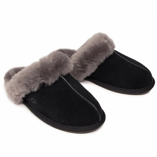 Slippers UGG - W Scuffette II 1106872 Bcgr Black 5 Slippers UGG - W Scuffette II 1106872 Bcgr Black - Image 5