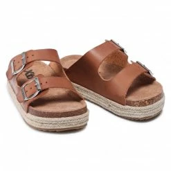Clogs And Mules Espadrilles XTI - 57060 Camel Brown -Cheap Wojas Store 0000208015172 08 rz
