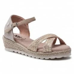 Sandals Espadrilles XTI - 57495 Oro Beige, Gold