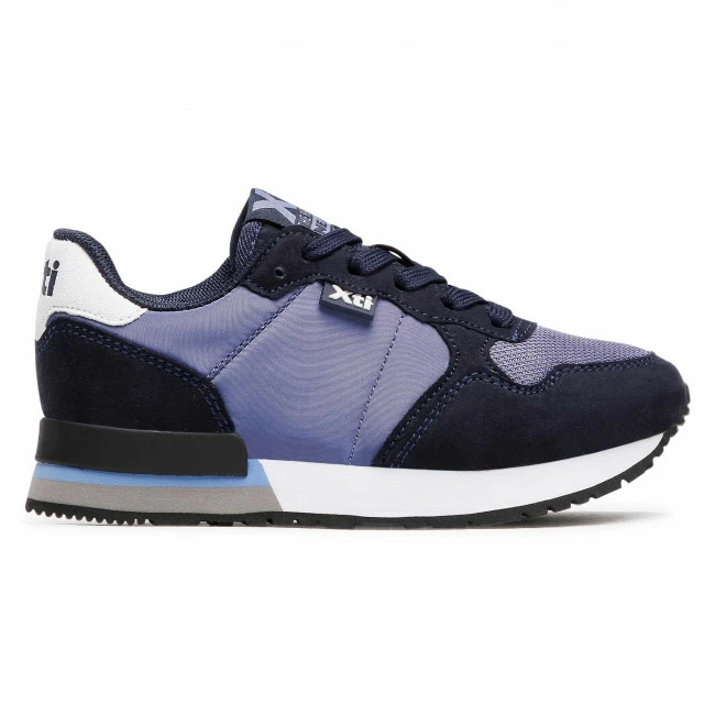 Laced Shoes Trainers XTI - 57509 Navy Navy Blue 2 Laced Shoes Trainers XTI - 57509 Navy Navy Blue - Image 2