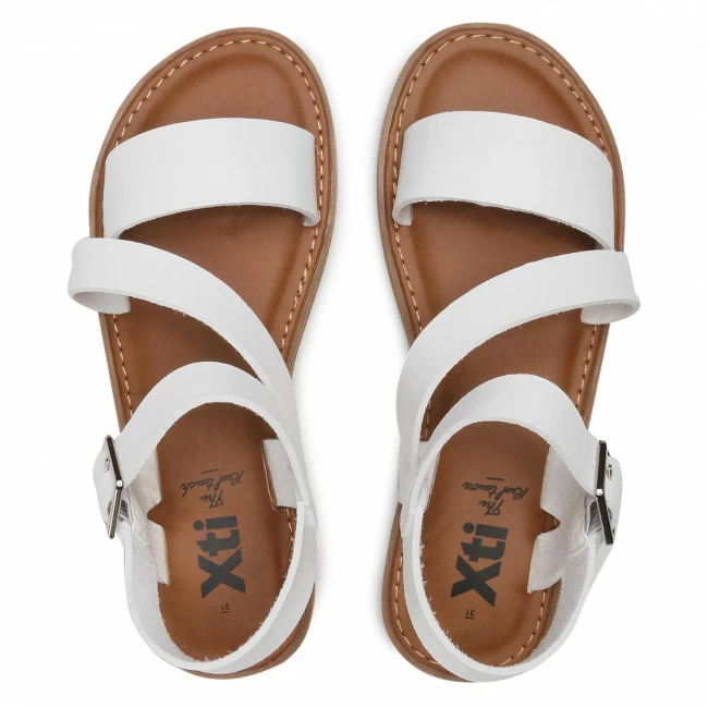 Sandals XTI - 57513 White White 6 Sandals XTI - 57513 White White - Image 6