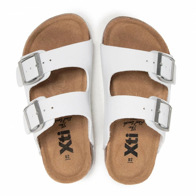 Clogs And Mules Slides XTI - 57610 White White 6 Clogs And Mules Slides XTI - 57610 White White - Image 6