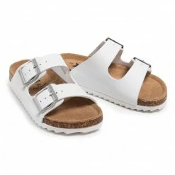 Clogs And Mules Slides XTI - 57610 White White 10 Clogs And Mules Slides XTI - 57610 White White -Cheap Wojas Store 0000208017411 04 mk