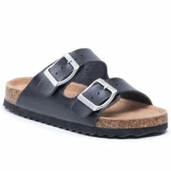 Clogs And Mules Slides XTI - 57610 Negro Black
