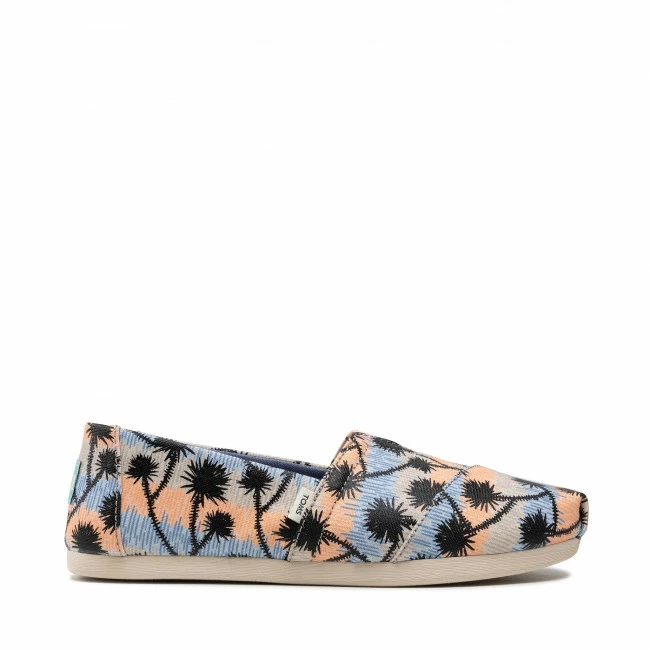 Flats Shoes TOMS - Alpargata 10016265 Multi Joshua Tree Print Colourful, Orange 2 Flats Shoes TOMS - Alpargata 10016265 Multi Joshua Tree Print Colourful, Orange - Image 2