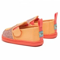 Slided Shoes Shoes TOMS - Alpargata Twin Gore 10016428 Pink Iridescent Glimmer/Orange Orange, Pink -Cheap Wojas Store 0000208094832 02 plj
