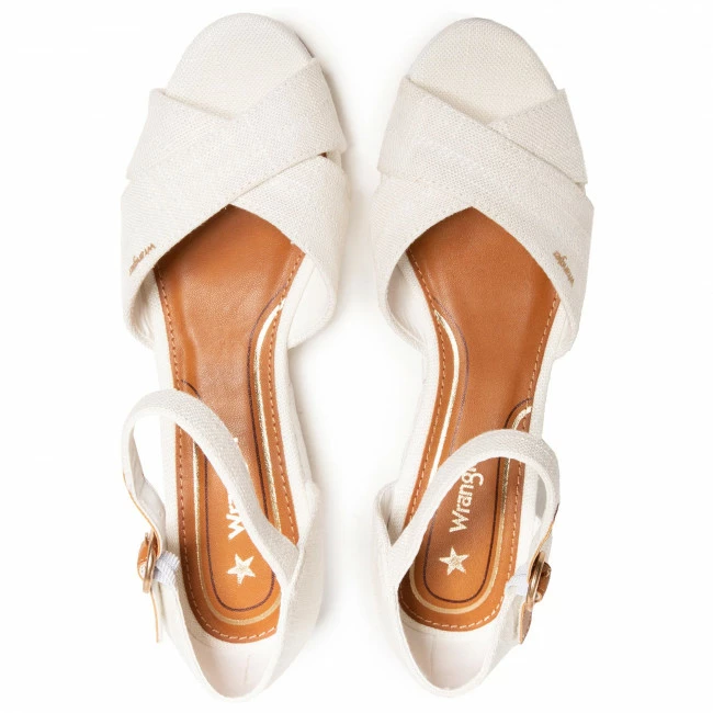 Casual Sandals Sandals WRANGLER - Isla Mila WL11660A Off White 098 White 6 Casual Sandals Sandals WRANGLER - Isla Mila WL11660A Off White 098 White - Image 6