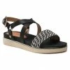 Casual Sandals Sandals WRANGLER - Sunrise Karen Cross WL11702A Black 062 Black