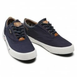 Plimsolls WRANGLER - Monument Board WM11114A Navy 016 Navy Blue -Cheap Wojas Store 0000208123280 03 rz