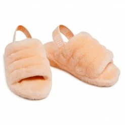 Slippers UGG - W Fluff Yeah Slide 1095119 Scll Orange -Cheap Wojas Store 0000208310390 05 rz