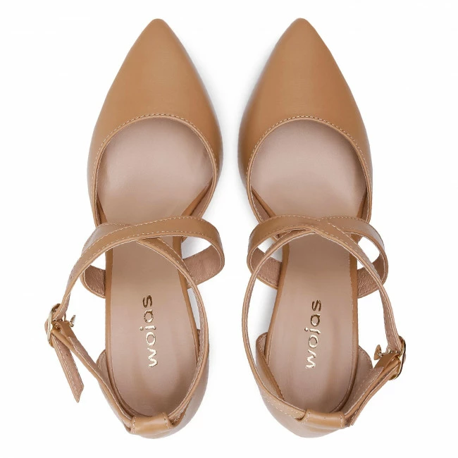 Stilettos WOJAS - 35080-54 Beige Beige 6 Stilettos WOJAS - 35080-54 Beige Beige - Image 6