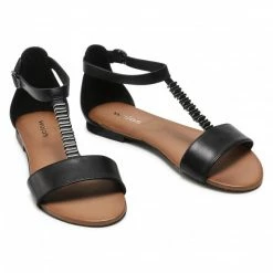 Casual Sandals Sandals WOJAS - 76008-51 Black Black -Cheap Wojas Store 0000208579704 03 rz