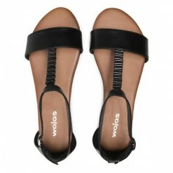 Casual Sandals Sandals WOJAS - 76008-51 Black Black -Cheap Wojas Store 0000208579704 04 rz