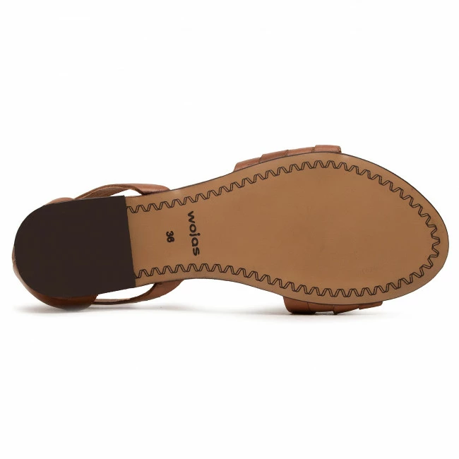 Casual Sandals Sandals WOJAS - 76015-53 J. Brąz Brown 4 Casual Sandals Sandals WOJAS - 76015-53 J. Brąz Brown - Image 4