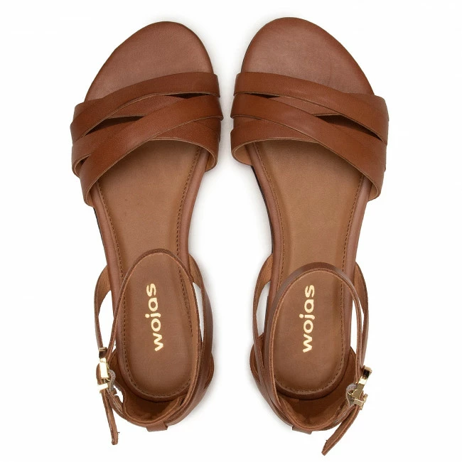Casual Sandals Sandals WOJAS - 76015-53 J. Brąz Brown 6 Casual Sandals Sandals WOJAS - 76015-53 J. Brąz Brown - Image 6