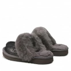 Unisex Slippers UGG - K Cozy II Metallic Glitter 1121094K Mtl Grey -Cheap Wojas Store 0000208890489 02 rz