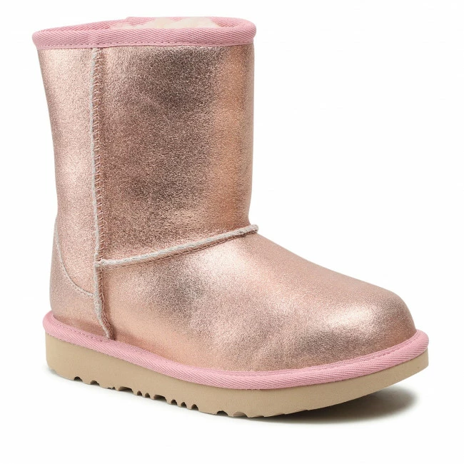 Trekker Boots Footwear UGG - Kids' Classic II Metallic Glitter 1123663K Rgl Pink 1 Trekker Boots Footwear UGG - Kids' Classic II Metallic Glitter 1123663K Rgl Pink