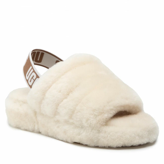 Slippers UGG - W Fluff Yeah Slide 1095119 Nat Beige 1 Slippers UGG - W Fluff Yeah Slide 1095119 Nat Beige