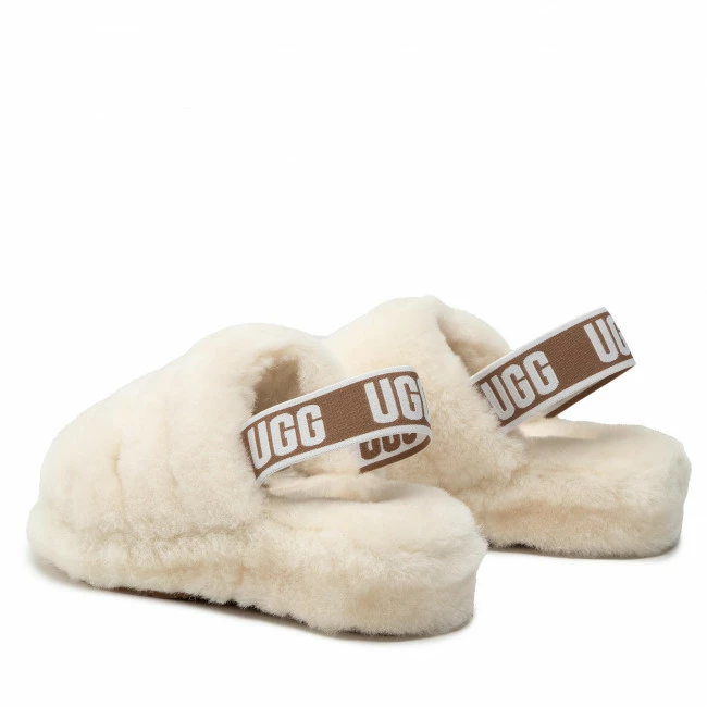 Slippers UGG - W Fluff Yeah Slide 1095119 Nat Beige 3 Slippers UGG - W Fluff Yeah Slide 1095119 Nat Beige - Image 3