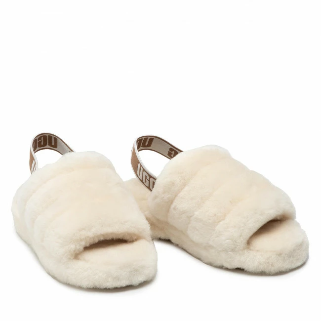 Slippers UGG - W Fluff Yeah Slide 1095119 Nat Beige 5 Slippers UGG - W Fluff Yeah Slide 1095119 Nat Beige - Image 5