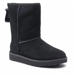 Footwear UGG - W Classic Short Logo Zip 1122672 Blk Black