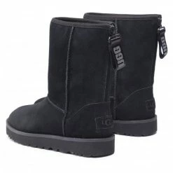Footwear UGG - W Classic Short Logo Zip 1122672 Blk Black -Cheap Wojas Store 0000208955201 02 pa