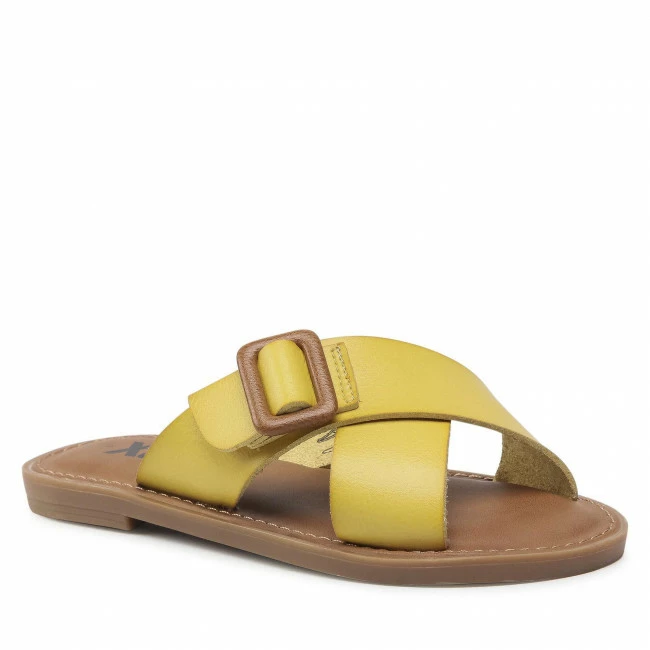 Clogs And Mules Slides XTI - 57502 Yellow Yellow 1 Clogs And Mules Slides XTI - 57502 Yellow Yellow