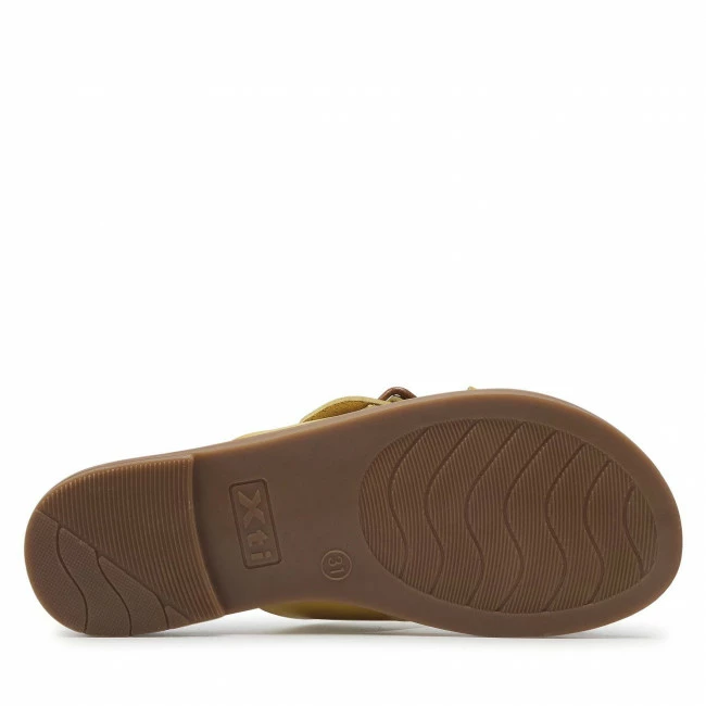 Clogs And Mules Slides XTI - 57502 Yellow Yellow 4 Clogs And Mules Slides XTI - 57502 Yellow Yellow - Image 4