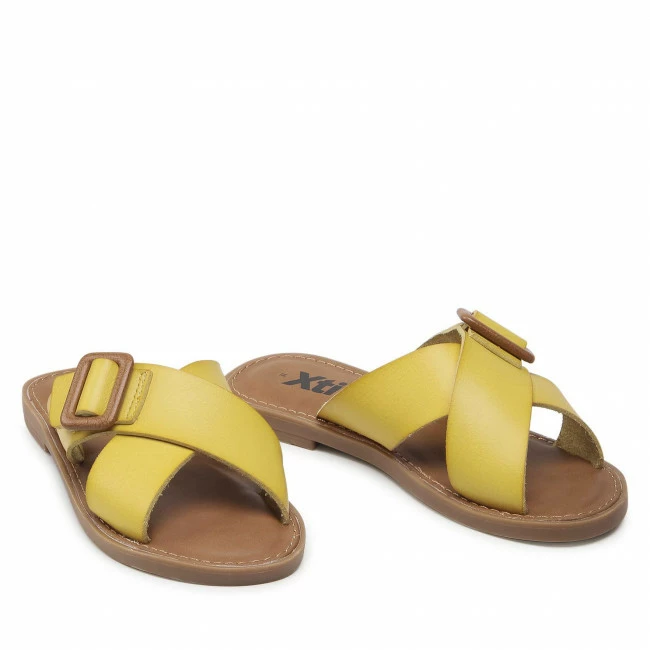 Clogs And Mules Slides XTI - 57502 Yellow Yellow 5 Clogs And Mules Slides XTI - 57502 Yellow Yellow - Image 5