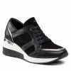 Sneakers Trainers WOJAS - 46107-71 Czarny/Srebrny Black