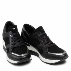 Sneakers Trainers WOJAS - 46107-71 Czarny/Srebrny Black -Cheap Wojas Store 0000209388701 06 ph 1