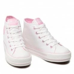 Laced Shoes Sneakers XTI - 57924 Nude White -Cheap Wojas Store 0000300038154 07 ki