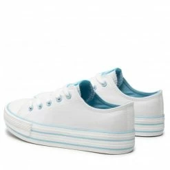 Laced Shoes Sneakers XTI - 57925 Light Blue White -Cheap Wojas Store 0000300038192 02 ks