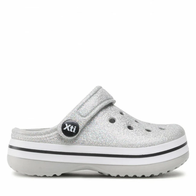 Clogs And Mules Slides XTI - 57956 Plata Silver 2 Clogs And Mules Slides XTI - 57956 Plata Silver - Image 2