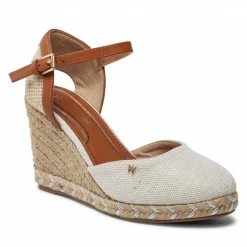 Espadrilles WRANGLER - Brava WL21590A Ecru 021 Beige