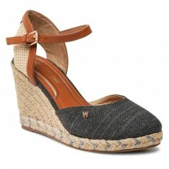 Espadrilles WRANGLER - Brava WL21590A Black 062 Black