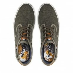 Plimsolls WRANGLER - Calypso Derby WM21000A Military 020 Green -Cheap Wojas Store 0000300569054 06 rz