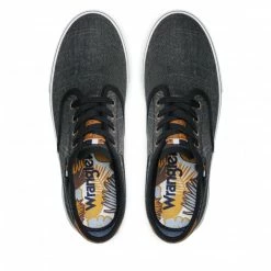 Plimsolls WRANGLER - Calypso Derby WM21000A Black 062 Black -Cheap Wojas Store 0000300569078 07d rz