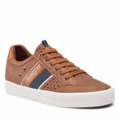 Sneakers Trainers WRANGLER - Pacific WM21020A Cognac 064 Brown